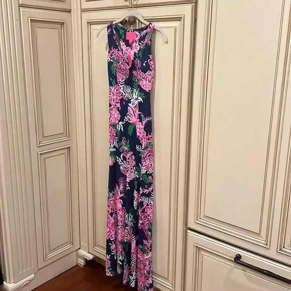 chinese dress ladies Women's UPF 50+ Kaden Chillylilly Maxi Dress in Pink